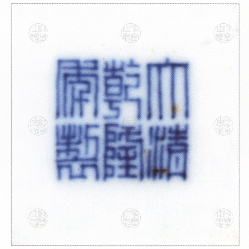 清乾隆 斗彩团菊纹小盖罐 - 图4
