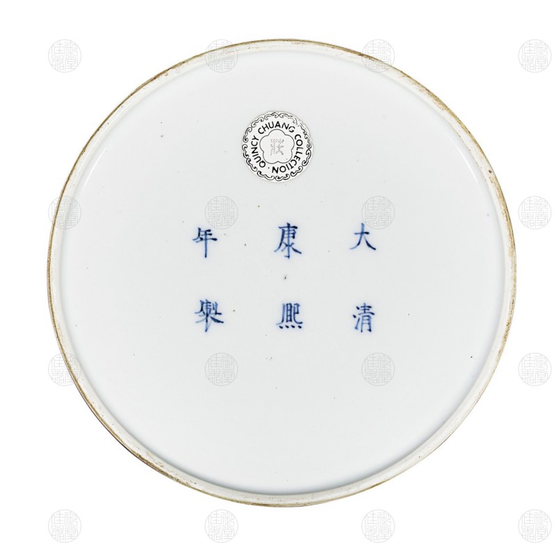 清康熙 豇豆红太白尊 - 图2