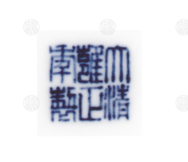 清雍正 白釉小六瓣碗 - 图2